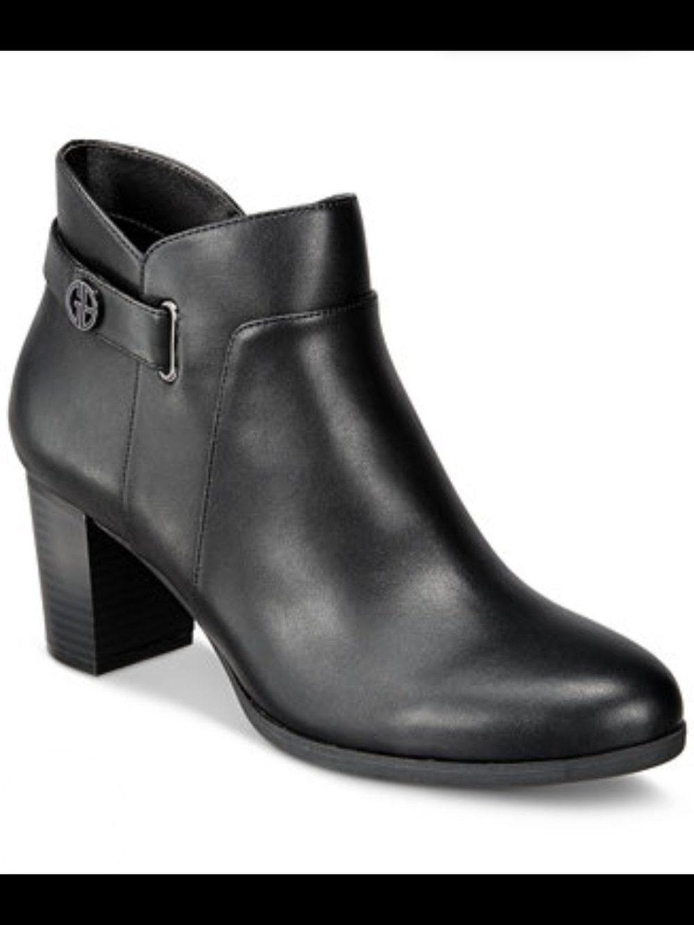 Giani Bernini NEW Women's Artemyss Memory Foam Block Heel Dress Booties Sz 10M
